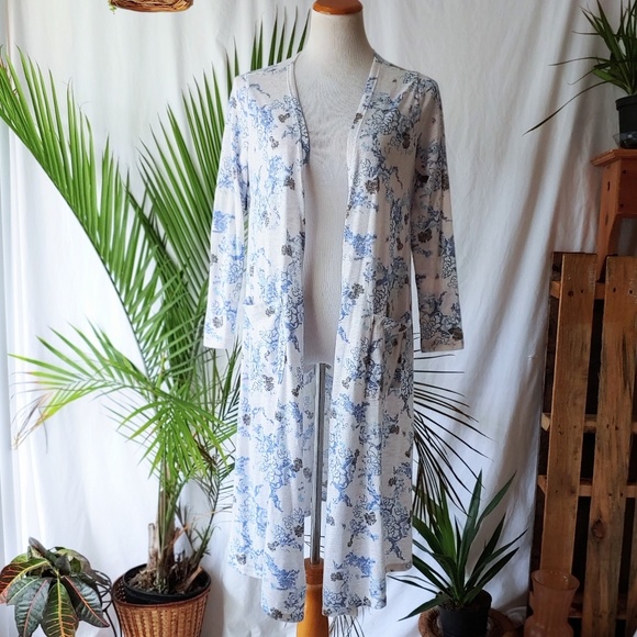 LuLaRoe Sweaters - LuLaRoe Sarah Cardigan Duster Floral